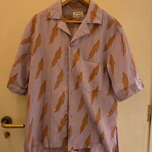 Acne Studios Men's Pink and Purple Shirts